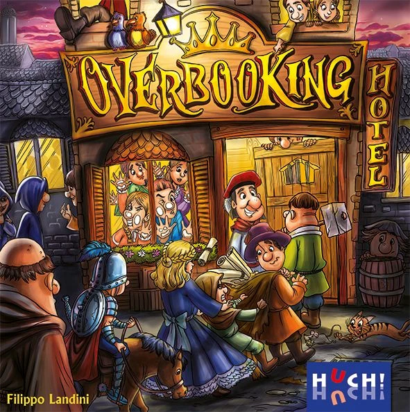 Cover image of Overbooking board game