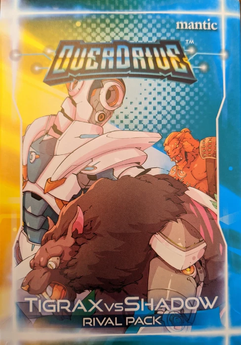 Cover image of OverDrive: Rival Pack – Tigrax vs Shadow board game