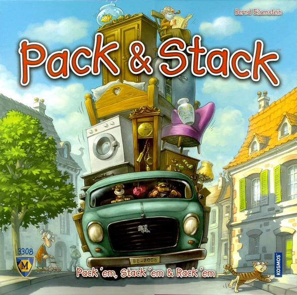 Cover image of Pack & Stack board game