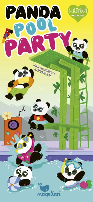 Cover image of Panda-Pool-Party board game