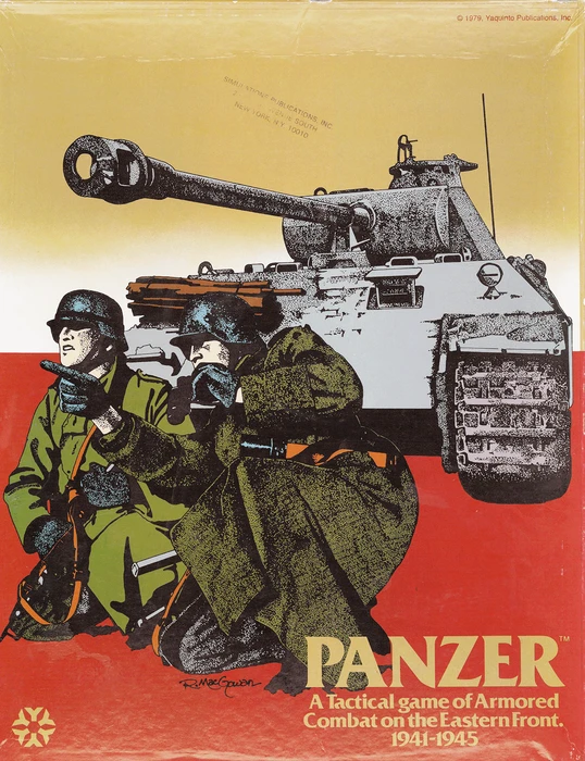 Cover image of Panzer: A Tactical Game of Armored Combat on the Eastern Front, 1941-1945 board game