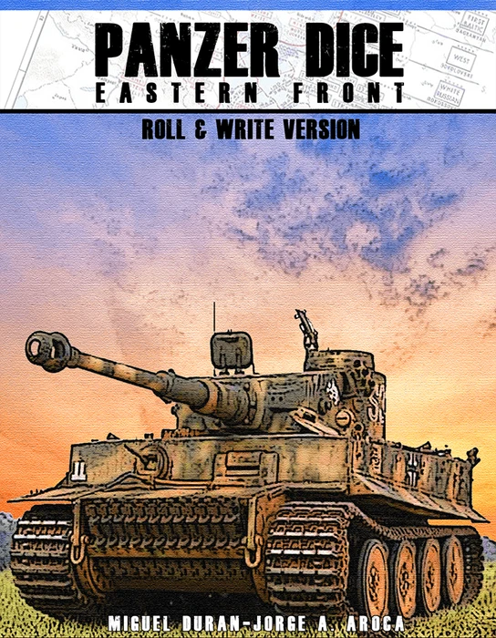 Cover image of Panzer Dice: Eastern Front – Roll & Write Version board game