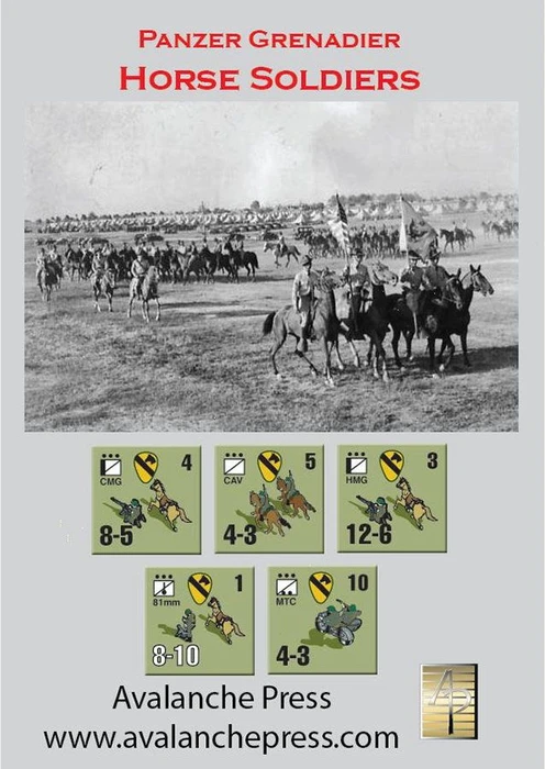 Cover image of Panzer Grenadier: Horse Soldiers board game