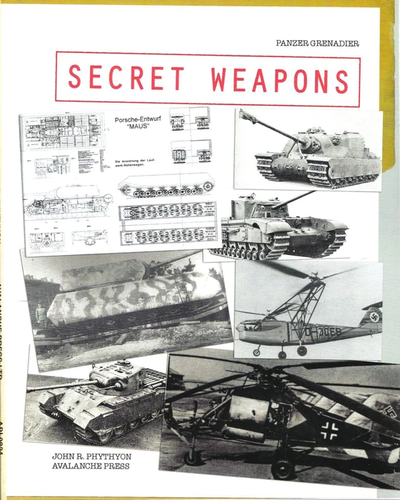Cover image of Panzer Grenadier: Secret Weapons board game