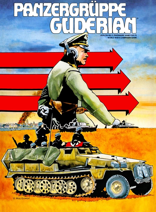 Cover image of Panzergruppe Guderian board game
