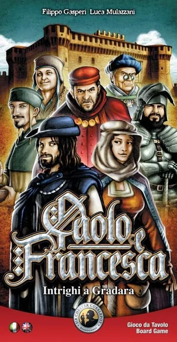 Cover image of Paolo and Francesca: Intrigues in Gradara board game