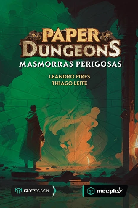 Cover image of Paper Dungeons: Dangerous Dungeons board game