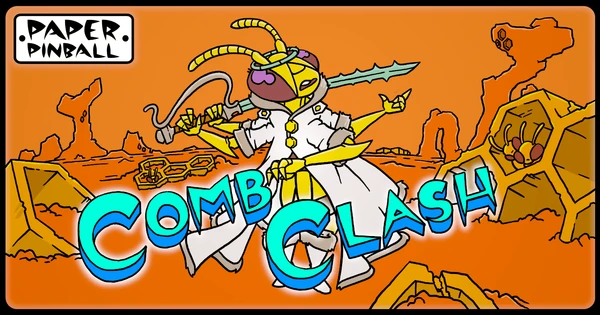 Cover image of Paper Pinball: Season 2 – Comb Clash board game