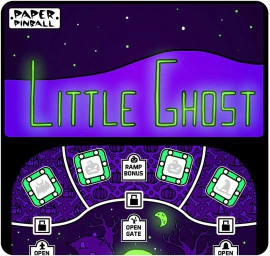 Cover image of Paper Pinball: Season 2 – Little Ghost board game