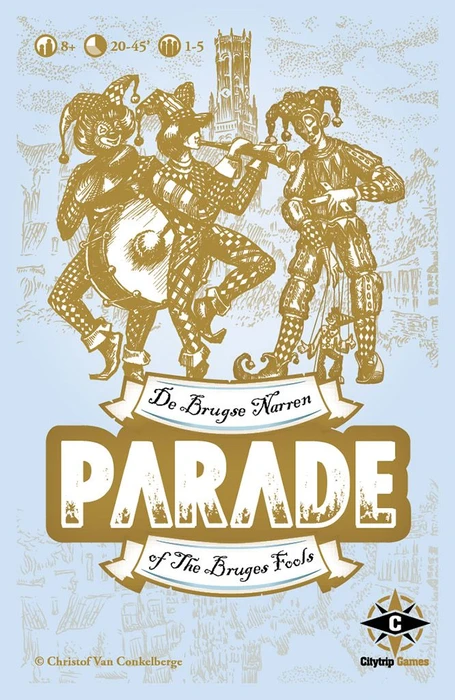 Cover image of Parade of the Bruges Fools board game