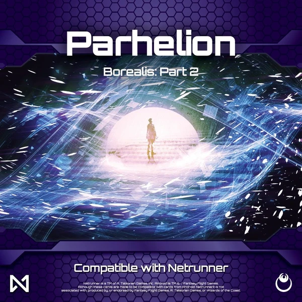Cover image of Parhelion: Borealis – Part 2 (fan expansion for Android: Netrunner) board game