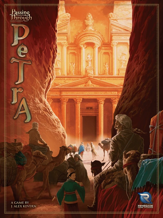 Cover image of Passing Through Petra board game