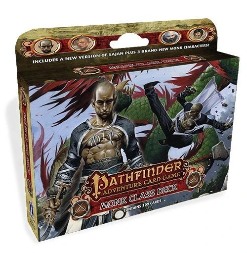 Cover image of Pathfinder Adventure Card Game: Class Deck – Monk board game