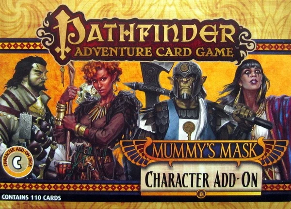 Cover image of Pathfinder Adventure Card Game: Mummy's Mask – Character Add-On Deck board game