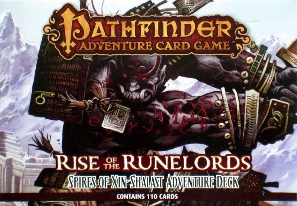 Cover image of Pathfinder Adventure Card Game: Rise of the Runelords – Adventure Deck 6: Spires of Xin-Shalast board game