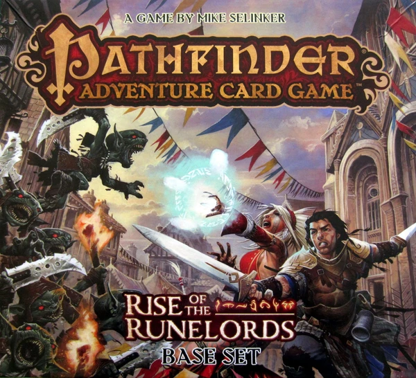 Cover image of Pathfinder Adventure Card Game: Rise of the Runelords – Base Set board game