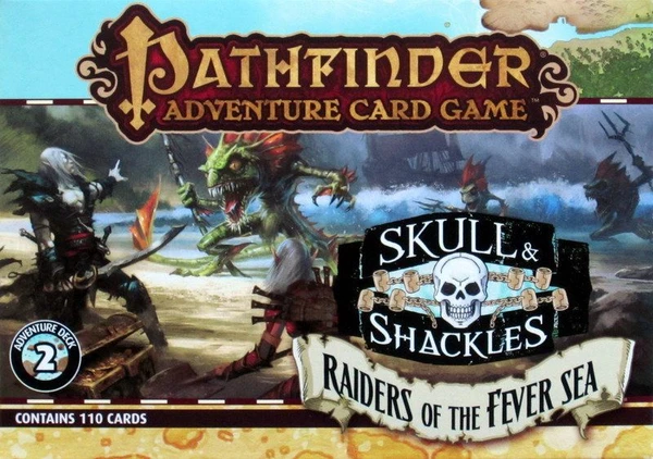 Cover image of Pathfinder Adventure Card Game: Skull & Shackles Adventure Deck 2 – Raiders of the Fever Sea board game