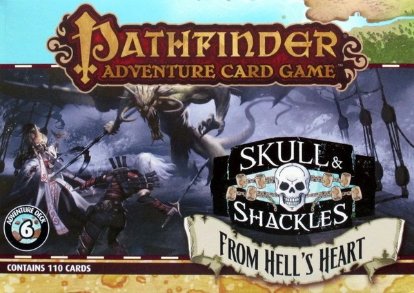 Cover image of Pathfinder Adventure Card Game: Skull & Shackles Adventure Deck 6 – From Hell's Heart board game