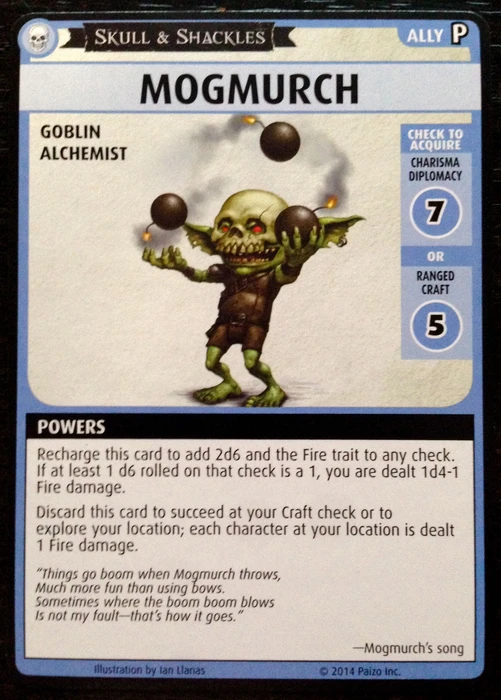 Cover image of Pathfinder Adventure Card Game: Skull & Shackles – "Mogmurch" Promo Card board game