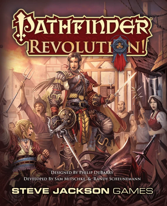 Cover image of Pathfinder Revolution! board game
