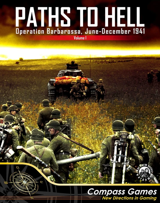 Cover image of Paths to Hell: Operation Barbarossa, June – December 1941 board game
