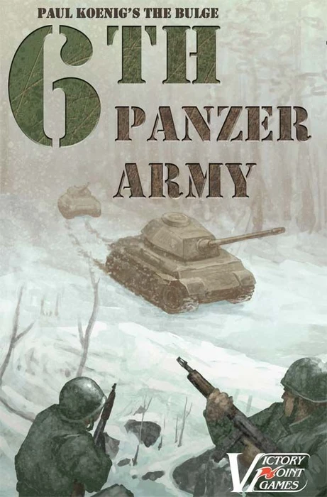 Cover image of Paul Koenig's The Bulge: 6th Panzer Army board game