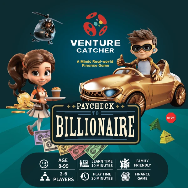 Cover image of Paycheck to Billionaire board game