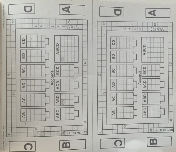 Cover image of Peace Conference board game