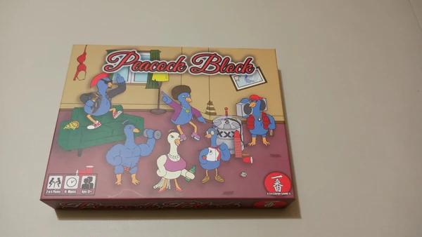 Cover image of Peacock Block board game