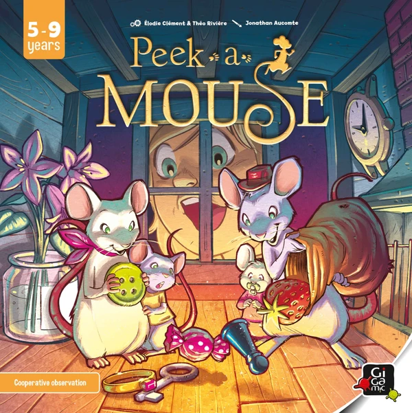 Cover image of Peek-a-Mouse board game