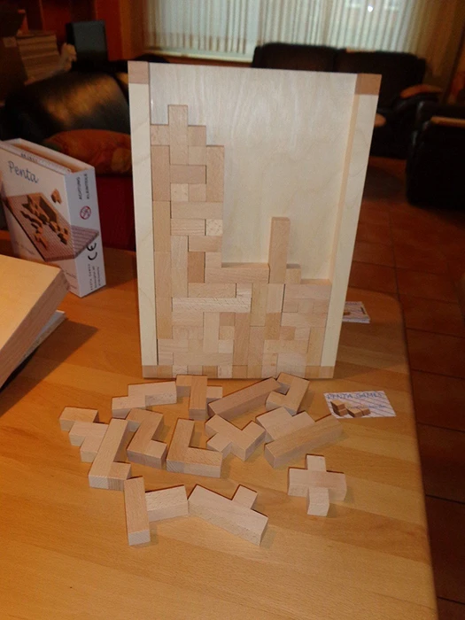 Cover image of Pentris board game