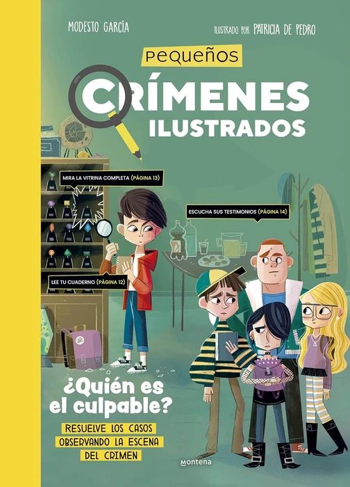 Cover image of Pequeños Crímenes ilustrados: ¿Quién es el culpable? board game
