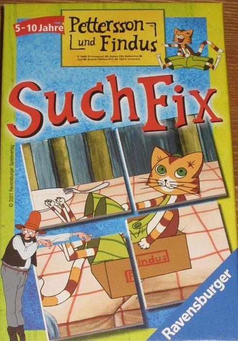 Cover image of Pettersson und Findus: Suchfix board game