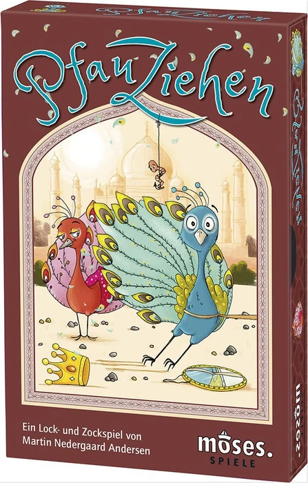 Cover image of Pfau ziehen board game