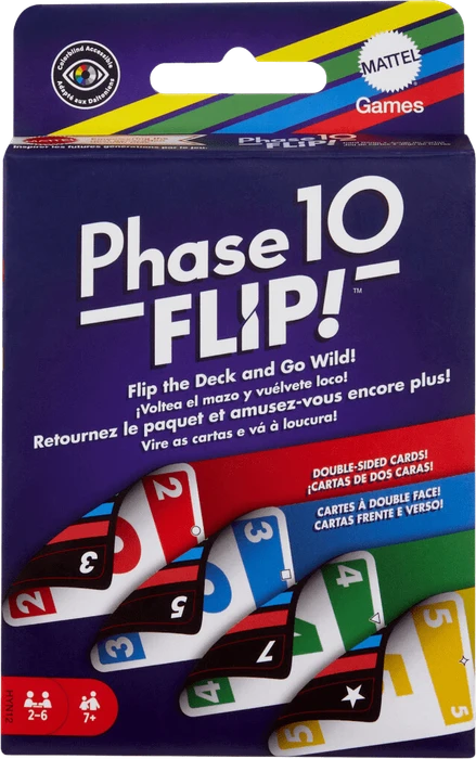 Cover image of Phase 10 Flip! board game