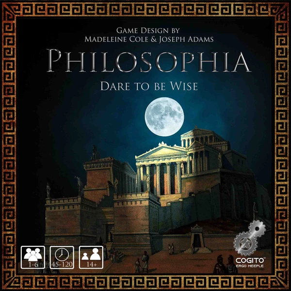 Cover image of Philosophia: Dare to be Wise board game