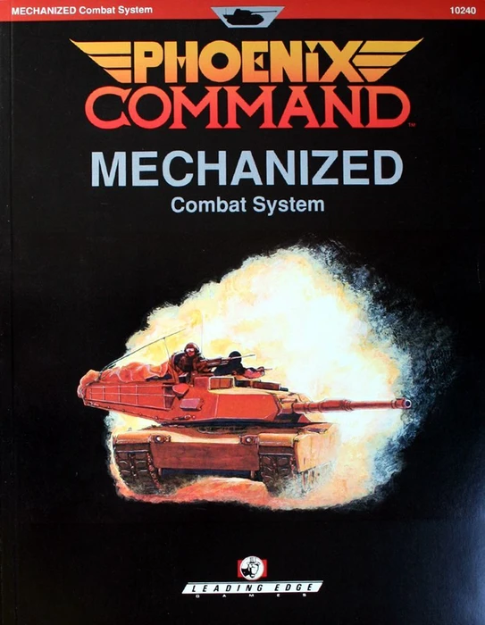 Cover image of Phoenix Command: Mechanized Combat System board game