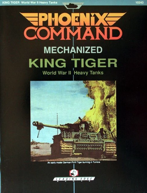 Cover image of Phoenix Command: Mechanized Light Vehicles board game