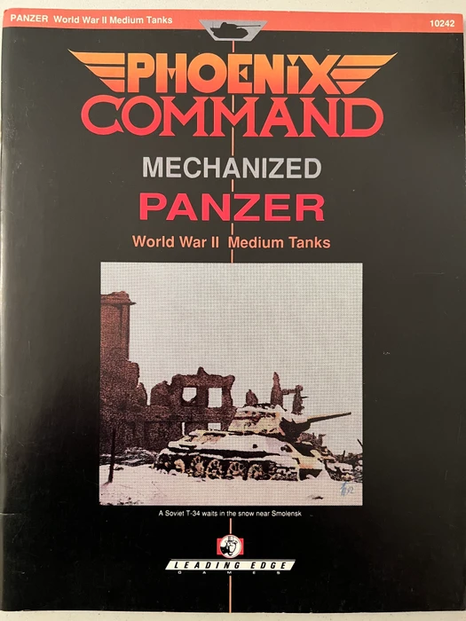Cover image of Phoenix Command: Mechanized Panzer – World War II Medium Tanks board game