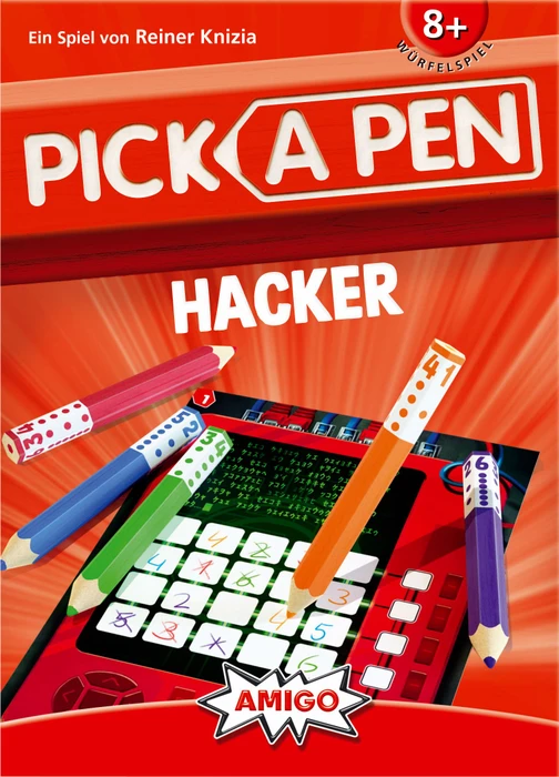 Cover image of Pick a Pen: Hackers board game
