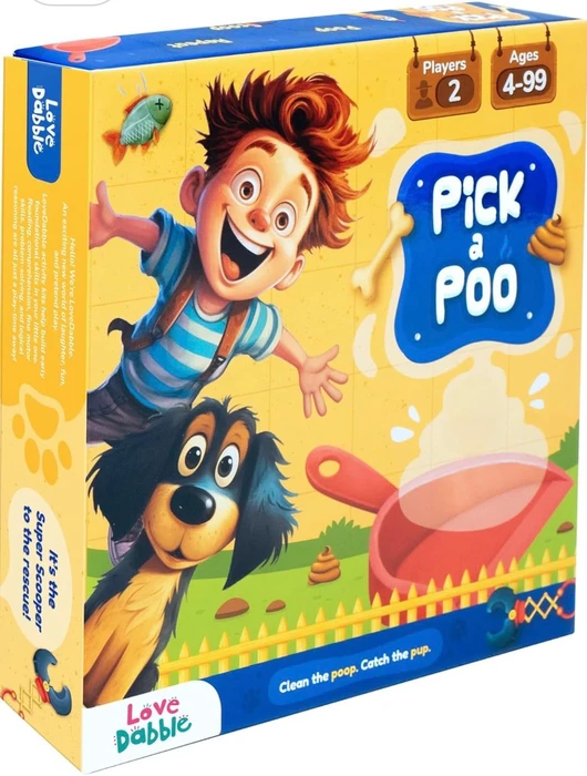 Cover image of Pick a Poo board game