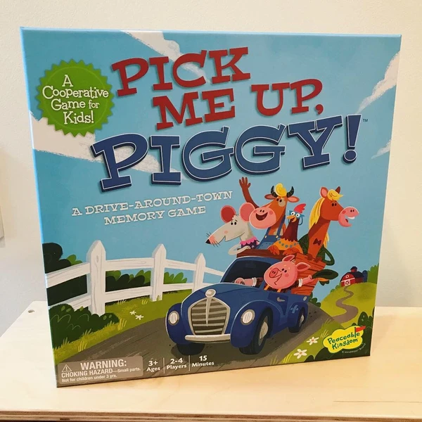 Cover image of Pick Me Up, Piggy! board game