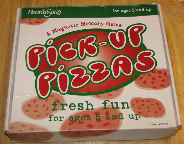 Cover image of Pick-Up Pizzas board game