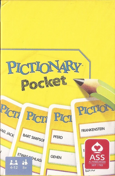 Cover image of Pictionary Pocket board game