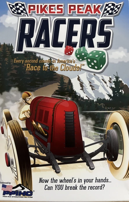 Cover image of Pikes Peak Racers board game