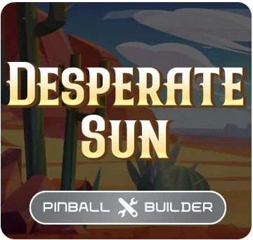 Cover image of Pinball Builder: Desperate Sun board game