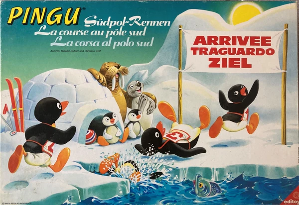Cover image of PINGU Südpol-Rennen board game