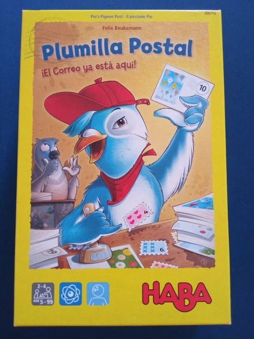 Cover image of Pio's Pigeon Post board game