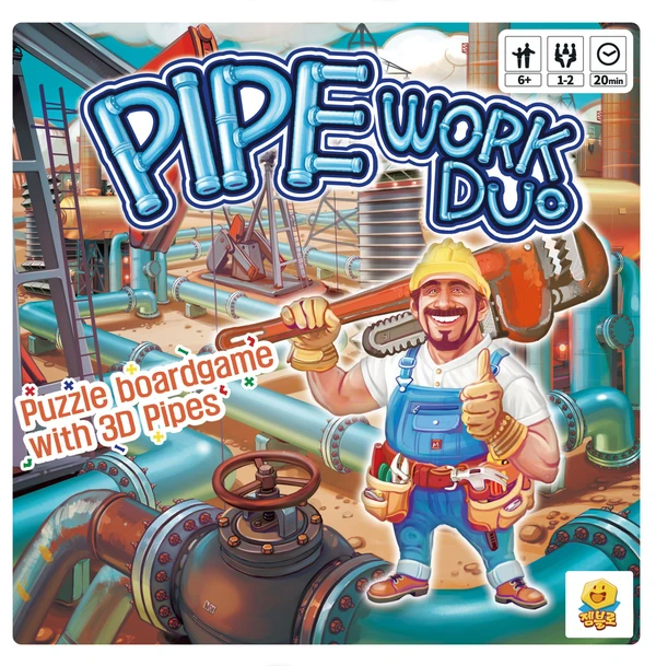 Cover image of Pipe Work Duo board game