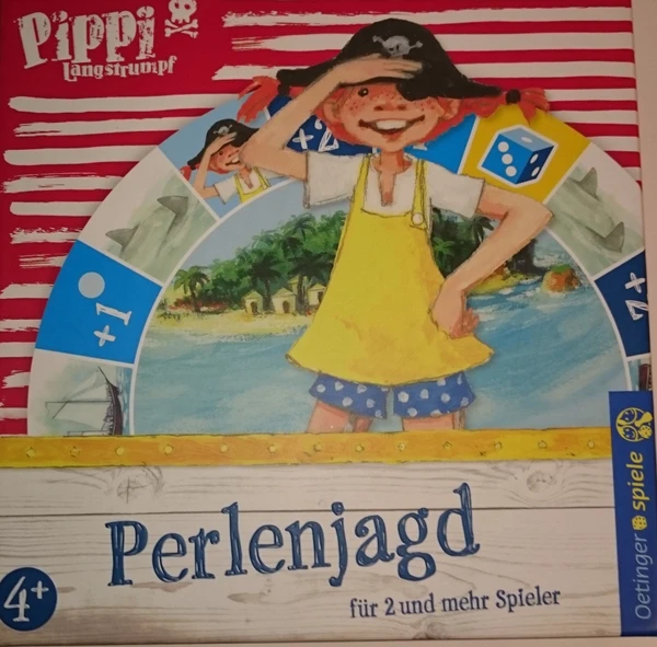 Cover image of Pippi Langstrumpf: Perlenjagd board game